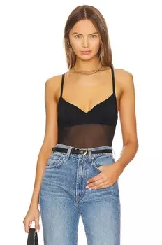 Боди KAT THE LABEL Miller, черный