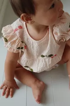 Боди Konges Sljd неоанто, розовый