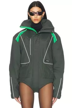 Боди Куртка Coperni, зеленый