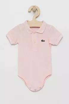 Боди Lacoste Baby 4J6963, розовый