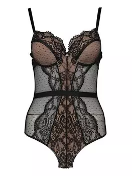 Боди LASCANA, черный