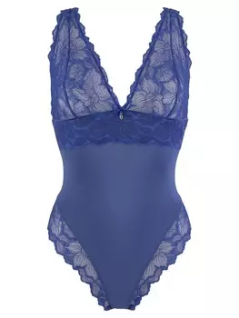 Боди LASCANA, цвет royalblau