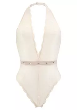 Боди LASCANA, кремовый