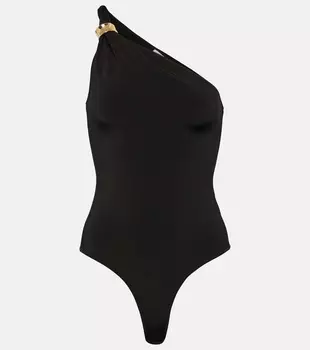 Боди leticia на одно плечо Galvan, черный