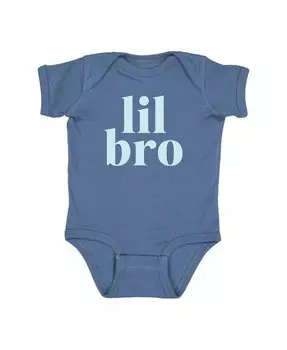 Боди Lil Bro для мальчиков Sweet Wink с короткими рукавами – для малышей, синий