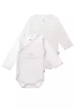 Боди Liliput "маленькая родственная душа", с удобными кнопками, в упаковке 2 шт, розовый