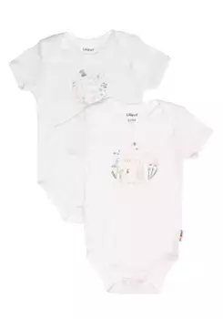 Боди Liliput, на кнопках, белый