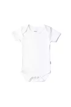 Боди Liliput с короткими рукавами "Белое", на практичных кнопках, белый