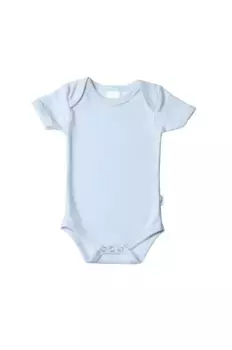 Боди Liliput с короткими рукавами "Синий" и практичными кнопками, голубой