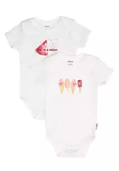 Боди-лилипут с летними принтами Liliput, белый