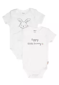 Боди-лилипут с милым принтом спереди Liliput, белый
