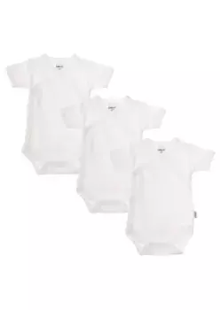 Боди Liliput, с практичной планкой на кнопках, белый