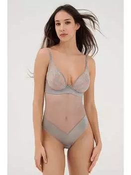 Боди Lisca, серый