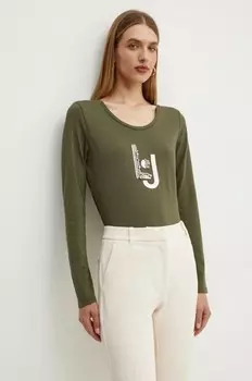 Боди Liu Jo, зеленый