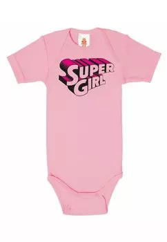 Боди LOGOSHIRT, цвет pink