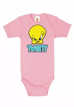 Боди LOGOSHIRT, цвет pink