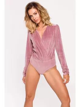 Боди made of emotion, розовый