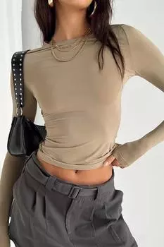 Боди Madmext, бежевый