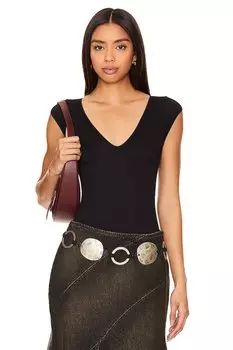 Боди мэг Free People, черный