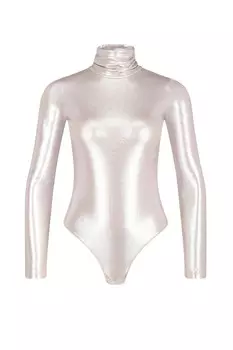 Боди Marella Slim Fit, серебро