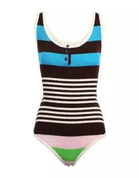 Боди Marni, коричневый