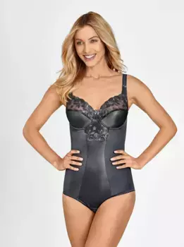 Боди МИСС МЭРИ Miss Mary, серый