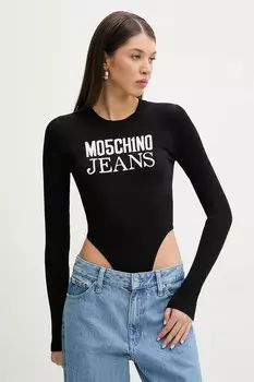 Боди Moschino Jeans, черный