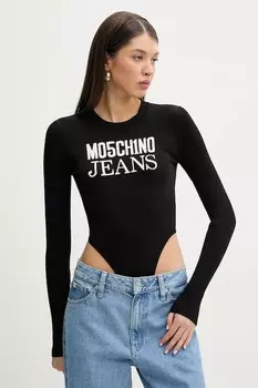 Боди Moschino Jeans, черный