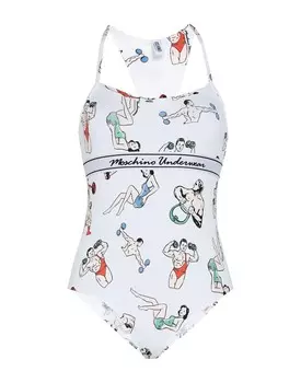 Боди Moschino, молочный