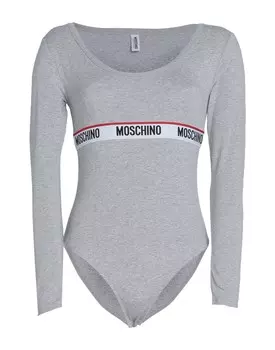 Боди Moschino, светло-серый