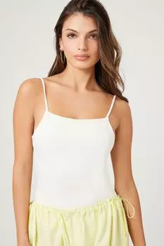 Боди на бретельках Contour Forever 21, ванилла