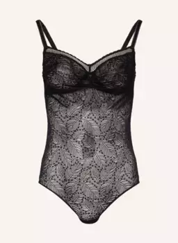 Боди на косточках comte Simone Prle, черный