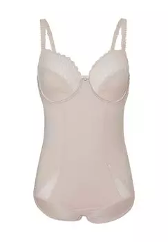 Боди на косточках Сандра, кружево, женское DesireE, нюд