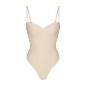 Боди на косточках SKIMS Skims Body, песочный
