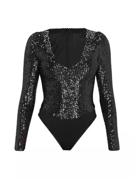Боди NAEMI Bodysuit, черный