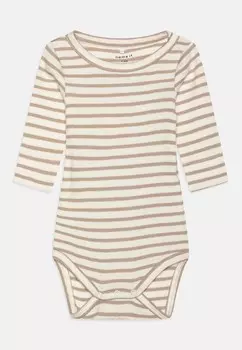 Боди NBNBANI UNISEX Name it, бежевый