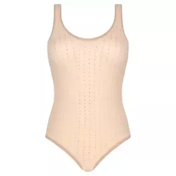 Боди/Нижнее белье приталенного кроя Patrizia Pepe, бежевый
