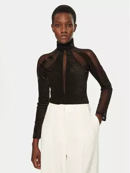 Боди облегающее Haveone, черный