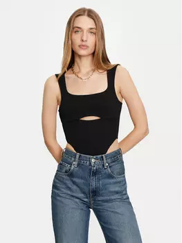 Боди облегающее Vicolo, черный