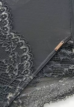 Боди PANEL PLUNGE Lipsy, серый