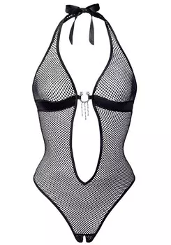 Боди Petite Fleur Gold, черный