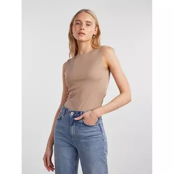 Боди Pieces Neja Sleeveless, бежевый