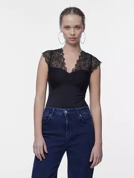 Боди Pieces Tatianna, черный