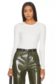 Боди PISTOLA Bailey Long Sleeve Crew Neck, цвет Le Blanc
