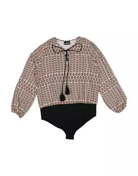 Боди Please, бежевый