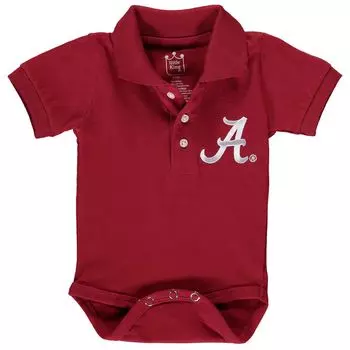 Боди-поло Infant Crimson Alabama Crimson Tide Unbranded