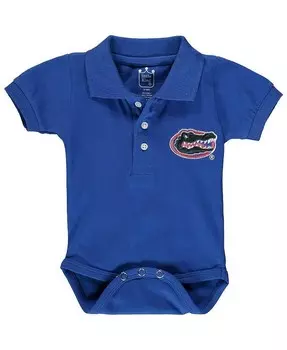 Боди-поло Royal Florida Gators для мальчиков и девочек для новорожденных Little King Apparel, синий