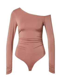 Боди-рубашка ABOUT YOU Ria, темно-розовый