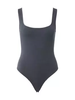 Боди-рубашка Edited Jayda, антрацит