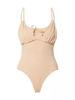 Боди-рубашка Missguided, песок